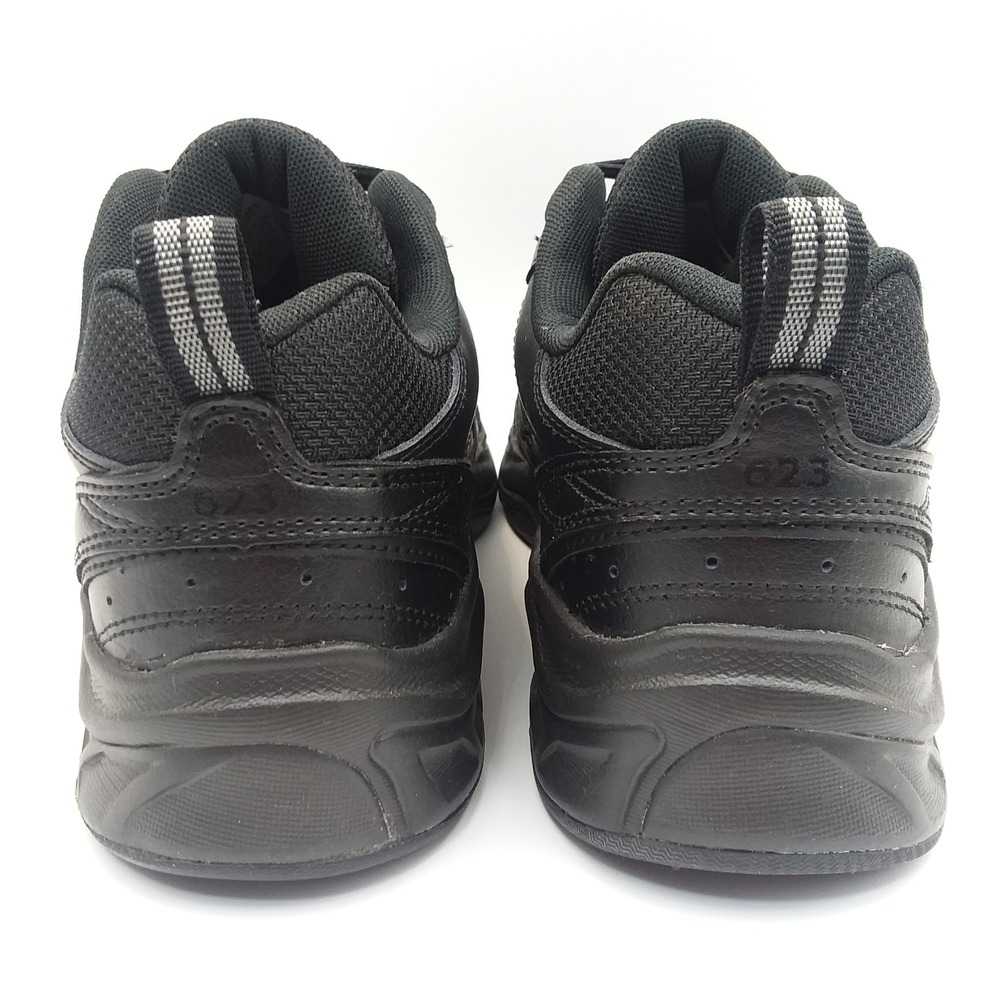New Balance MX623AB2 Men's 9 Leather Triple Black Comfort Walking Shoes Sneakers - Picture 9 of 14